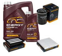 DENCKERMANN Controllo Set MANNOL Energy Combi LL 5W-30 6L Per Honda Civic X