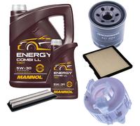 Denckermann Controllo Set Mannol Energy Combi LL 5W-30 6L Per Hyundai I10 1.0