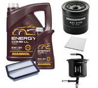 Denckermann Controllo Set Mannol Energy Combi LL 5W-30 6L Per Kia Cerato 1.6