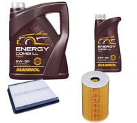 Denckermann Controllo Set Mannol Energy Combi LL 5W-30 6L Per Kia Optima