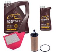 DENCKERMANN Controllo Set MANNOL Energy Combi LL 5W-30 6L Per Lancia Voyager