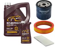 DENCKERMANN Controllo Set MANNOL Energy Combi LL 5W-30 6L Per Lancia Y 1.2