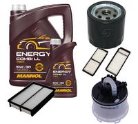 Denckermann Controllo Set Mannol Energy Combi LL 5W-30 6L Per Mazda 3 2.0