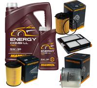 DENCKERMANN Controllo Set MANNOL Energy Combi LL 5W-30 6L Per Mazda 5 1.6 CD