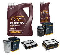 DENCKERMANN Controllo Set MANNOL Energy Combi LL 5W-30 6L Per Mazda 5 2.0 CD