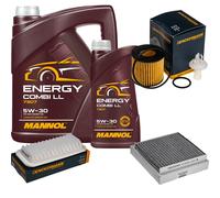 Denckermann Controllo Set Mannol Energy Combi LL 5W-30 6L Per Subaru Justy IV