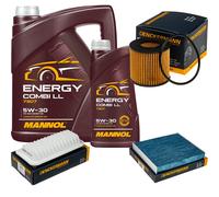 DENCKERMANN Controllo Set MANNOL Energy Combi LL 5W-30 6L Per Subaru Trezia