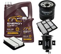 Denckermann Controllo Set Mannol Energy Combi LL 5W-30 6L Per Toyota Corolla