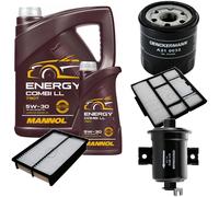 Denckermann Controllo Set Mannol Energy Combi LL 5W-30 6L Per Toyota Corolla