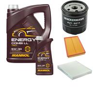 DENCKERMANN Controllo Set MANNOL Energy Combi LL 5W-30 6L Per VW Fox 1.4