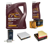 Denckermann Controllo Set Mannol Energy Combi LL 5W-30 6L Per VW Polo 1.2 Fox