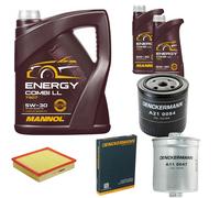 Denckermann Controllo Set Mannol Energy Combi LL 5W-30 7L Per Audi A8 2.8