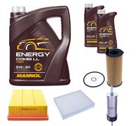 Denckermann Controllo Set Mannol Energy Combi LL 5W-30 7L Per BMW 1Er 116I