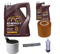 DENCKERMANN Controllo Set MANNOL Energy Combi LL 5W-30 7L Per BMW 3 Serie 316I