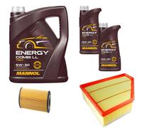 Denckermann Controllo Set Mannol Energy Combi LL 5W-30 7L Per BMW 3 Serie 320d