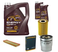 DENCKERMANN Controllo Set MANNOL Energy Combi LL 5W-30 7L Per BMW 3 Serie 325td