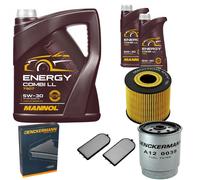 Denckermann Controllo Set Mannol Energy Combi LL 5W-30 7L Per BMW 7 Serie 730d