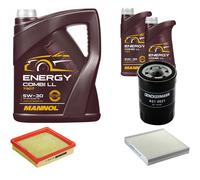DENCKERMANN Controllo Set MANNOL Energy Combi LL 5W-30 7L Per Honda Civic VI
