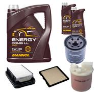 DENCKERMANN Controllo Set MANNOL Energy Combi LL 5W-30 7L Per Hyundai I10 1.0