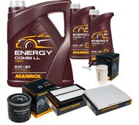 Denckermann Controllo Set Mannol Energy Combi LL 5W-30 7L Per Kia Optima