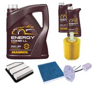 DENCKERMANN Controllo Set MANNOL Energy Combi LL 5W-30 7L Per Lexus IS II 250