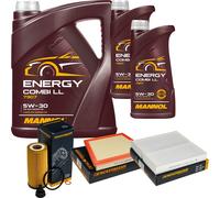 DENCKERMANN Controllo Set MANNOL Energy Combi LL 5W-30 7L Per MINI Mini One