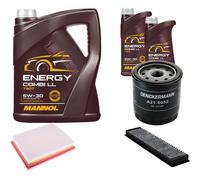 Denckermann Controllo Set Mannol Energy Combi LL 5W-30 7L Per Mini Mini One D