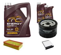 Denckermann Controllo Set Mannol Energy Combi LL 5W-30 7L Per Nissan Tiida