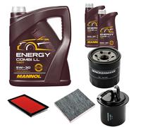 Denckermann Controllo Set Mannol Energy Combi LL 5W-30 7L Per Subaru Impreza