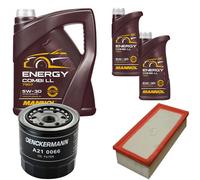 DENCKERMANN Controllo Set MANNOL Energy Combi LL 5W-30 7L Per Toyota Avensis