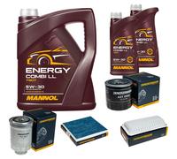 DENCKERMANN Controllo Set MANNOL Energy Combi LL 5W-30 7L Per Toyota Avensis