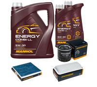 DENCKERMANN Controllo Set MANNOL Energy Combi LL 5W-30 7L Per Toyota Corolla