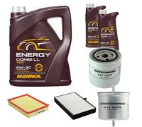 Denckermann Controllo Set Mannol Energy Combi LL 5W-30 7L Per Volvo V90 Kombi