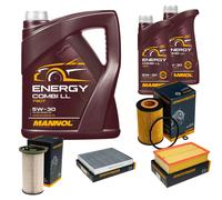 Denckermann Controllo Set Mannol Energy Combi LL 5W-30 7L Per VW Polo 1.6 TDI