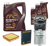 Denckermann Controllo Set Mannol Energy Combi LL 5W-30 8L Per Audi A8 2.8