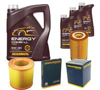 Denckermann Controllo Set Mannol Energy Combi LL 5W-30 8L Per Audi A8 3.2 FSI
