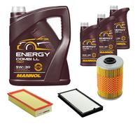Denckermann Controllo Set mannol Energy Combi Ll 5W-30 8L per BMW Serie