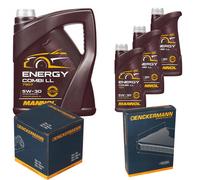 Denckermann Controllo Set Mannol Energy Combi LL 5W-30 8L Per Hyundai IX55
