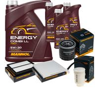 DENCKERMANN Controllo Set MANNOL Energy Combi LL 5W-30 8L Per KIA Optima