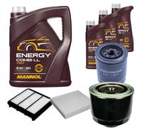 Denckermann Controllo Set Mannol Energy Combi LL 5W-30 8L Per Mitsubishi L
