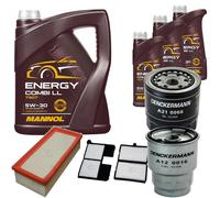 DENCKERMANN Controllo Set MANNOL Energy Combi LL 5W-30 8L Per Toyota Avensis