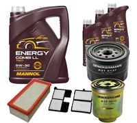 Denckermann Controllo Set Mannol Energy Combi LL 5W-30 8L Per Toyota Carina E