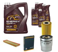 Denckermann Controllo Set Mannol Energy Combi LL 5W-30 9L Per BMW 3 Serie 325td