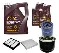 DENCKERMANN Controllo Set MANNOL Energy Combi LL 5W-30 9L Per Mitsubishi L