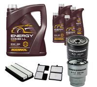 DENCKERMANN Controllo Set MANNOL Energy Combi LL 5W-30 9L Per Toyota Avensis