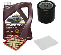 Denckermann Controllo Set Mannol Energy Premium 5W-30 5L Per Chevrolet Cruze