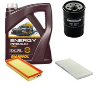 DENCKERMANN Controllo Set MANNOL Energy Premium 5W-30 5L Per Lancia Y 1.2 16V