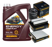 DENCKERMANN Controllo Set MANNOL Energy Premium 5W-30 5L Per Mazda 3 1.5