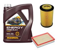 DENCKERMANN Controllo Set MANNOL Energy Premium 5W-30 5L Per Opel Meriva