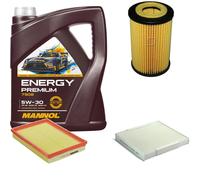 DENCKERMANN Controllo Set MANNOL Energy Premium 5W-30 5L Per Opel Meriva